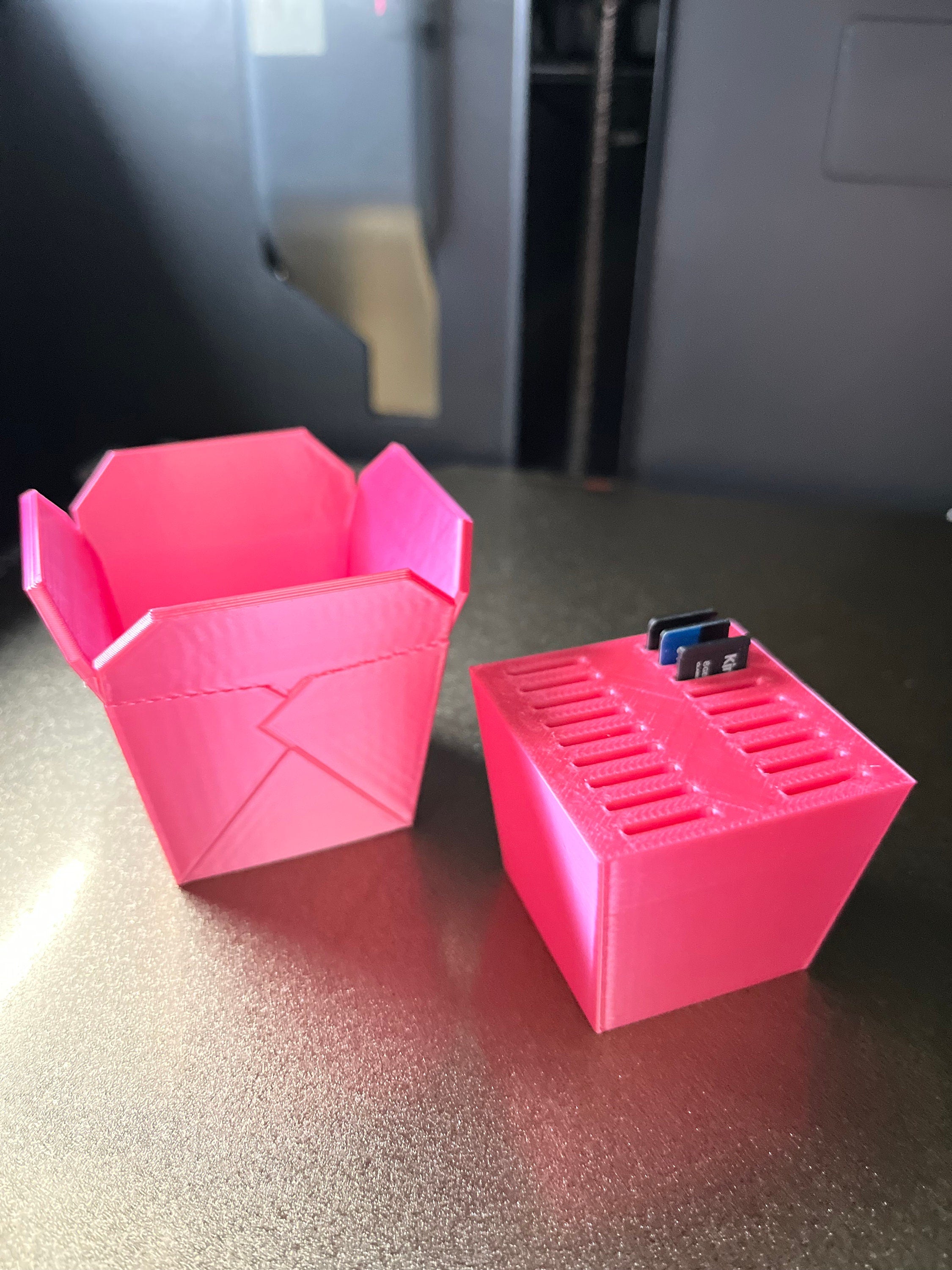 Micro SD Card Holder Mini Chinese Takeout Box / Mini Brands / Storage