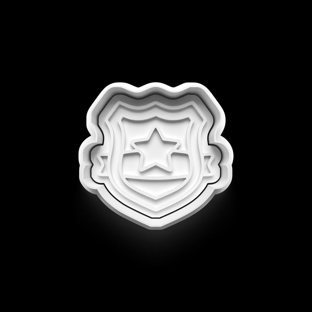 Police theme Cutter Cookie cutter